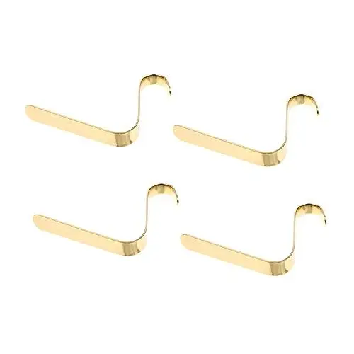 Produktbild: LABRIMP Kaminsimshaken Aus Zinklegierung Weihnachtsstrumpfhalter Zum Aufhängen Von Strümpfen Und Geschenken Stabile Und Langlebige Dekoration