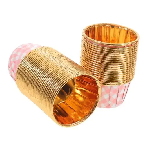 Produktbild: LABRIMP 50 Stück Papierförmchen Für Kuchenbacken Cupcake-förmchen Bäckereibedarf