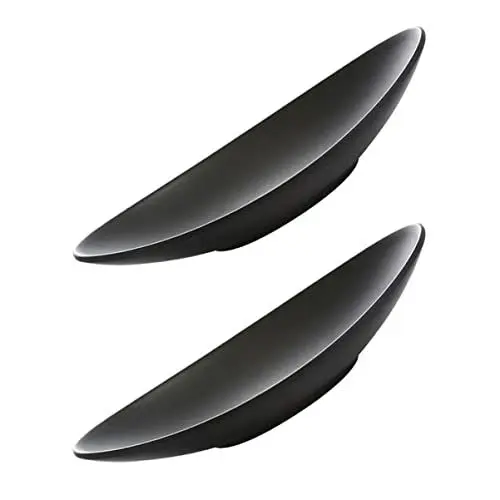 Produktbild: LABRIMP 6 Stk Meeresfrüchte-sushi-platte Snacks Japanisch Japanischer Snack Vorspeisenteller Rechteckige Servierplatte Servierteller Für Unterhaltung Japanische Teller Wok A5 Black