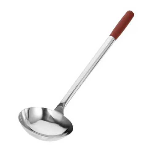 Produktbild: LABRIMP Schöpfkelle Aus Edelstahl Suppenlöffel Wok-schöpfkelle Kochlöffel Servierlöffel Aus Metall Für Partys