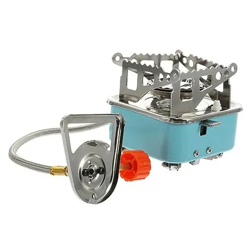 Produktbild: LABRIMP Faltbarer Gaskocher Für Camping Faltbarer Tragbarer Outdoor-kocher Kleiner Klappkocher Zum Wandern Mit Einfacher Installation