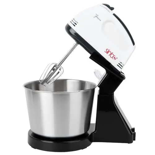 Produktbild: LABRIMP Küchenmixer elektrischer Sahne-Schneebesen Standmixer Mixer für Lebensmittel Eierrührer elektrischer Mixer Rührgerät elektrischer Handmixer Kuchenmischer Handlich