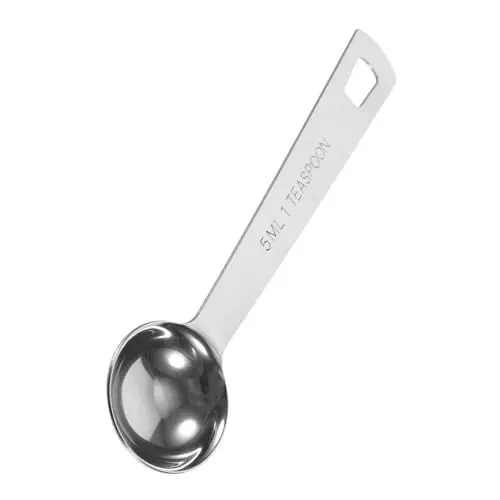 Produktbild: LABRIMP Messlöffel Aus Für Backen Und Kochen Zum Abmessen Von Flüssigen Und Trockenen Zutaten Praktisch Für Kuchen Kaffee Tee Salz Und Gewürze