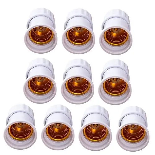 Produktbild: LABRIMP Pendant Light Socket Zubehör Adapter Köpfe Home Dekorativ E Steckdose: Hängende Birne Extender Lichthalter Kopflampe Praktisch Einfach Deckensteckdose Anhänger Isolationswandler