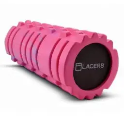 Produktbild: Lacers Petrolline Fazien Rollen - Premium Schaumstoff Faszienrolle für Gymnastik und Massage - Erhältlich in 6 Farben - Ideal für Yoga, Pilates und Fitness Effektive Entspannung (Pink)