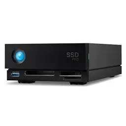 Produktbild: LaCie 1big Dock SSD Pro 2TB externe Festplatte, Thunderbolt 3, Card Reader, PC & Mac, inkl. 5 Jahre Rescue Service, Modellnr.: STHW2000800