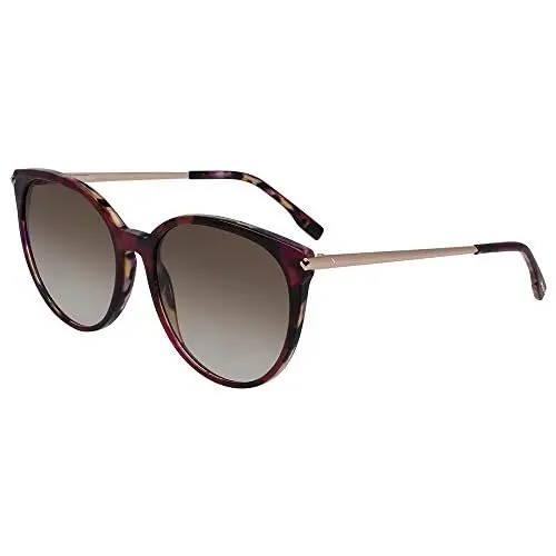 Produktbild: LACOSTE EYEWEAR Damen L928S-219 Sonnenbrille, Purple Havana, 56/18/140