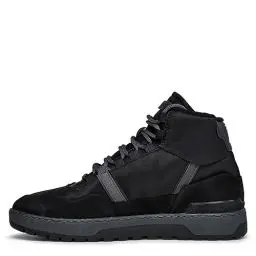 Produktbild: Lacoste Herren Low-Top Sneaker T-Clip WNTR MID 222 2 SMA, Männer Halbschuhe,Turnschuhe,Laufschuhe,schnürer,SCHWARZ/DUNKELGRAU (237),42 EU / 8 UK
