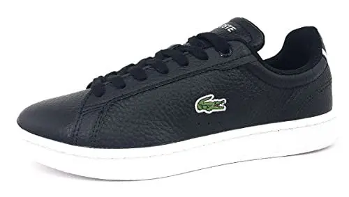 Produktbild: Lacoste Damen Low-Top Sneaker Carnaby PRO 222 1 SFA, Frauen Halbschuhe,straßenschuhe,Strassenschuhe,Sportschuhe,SCHWARZ/Weiss (312),39.5 EU / 6 UK