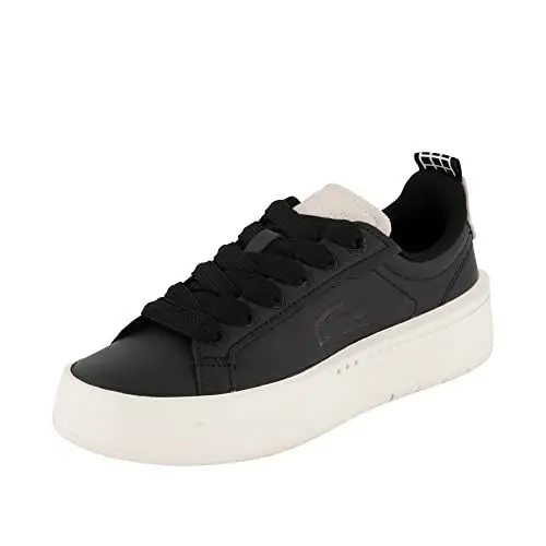 Produktbild: Lacoste Herren Low-Top Sneaker T-Clip 0120 2 SMA, Männer Halbschuhe,schnürschuhe,schnürer,Business,Freizeit,BLK/Off WHT (454),40 EU / 6.5 UK