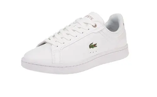 Produktbild: Lacoste Herren Low-Top Sneaker T-Clip 0120 2 SMA, Männer Halbschuhe,schnürschuhe,schnürer,Business,Freizeit,WHT/LT PNK (1Y9),39 EU / 5.5 UK