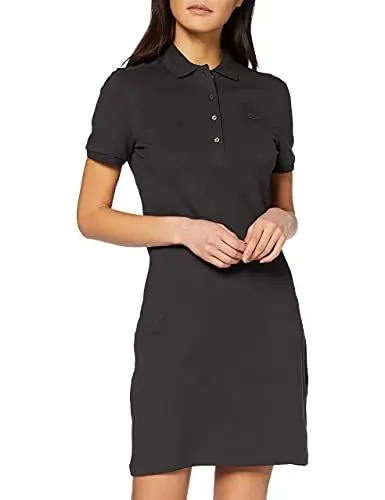 Produktbild: Lacoste Damen Ef5473 Robe, Schwarz, 36