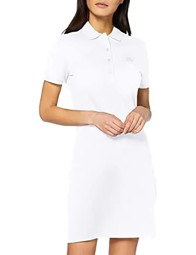 Produktbild: Lacoste Damen Ef5473 Robe, Weiß, 32
