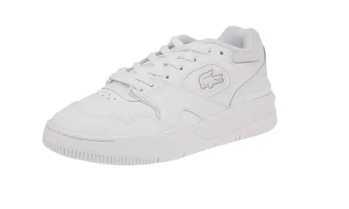 Produktbild: Lacoste Herren Low-Top Sneaker T-Clip 0120 2 SMA, Männer Halbschuhe,schnürschuhe,schnürer,Business,Freizeit,WHT/WHT (21G),45 EU / 10.5 UK