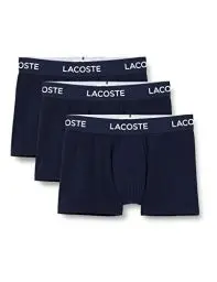 Produktbild: Lacoste Herren 5H7686 Unterwäsche, Marine, M (3er Pack)
