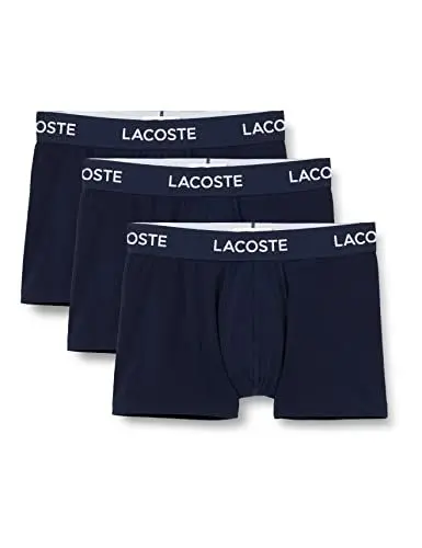 Produktbild: Lacoste Herren 5H7686 Unterwäsche, Marine, M (3er Pack)