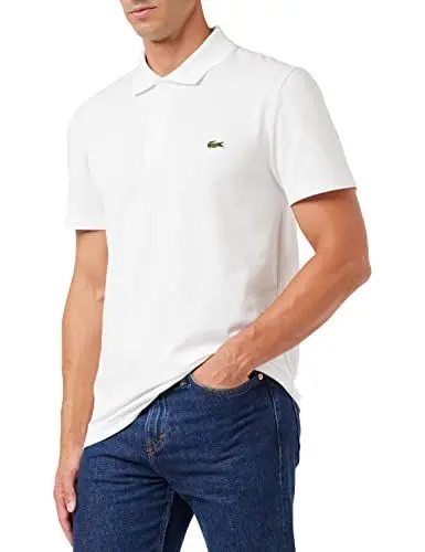 Produktbild: Lacoste Herren Dh0783 Poloshirt Regular Fit, weiß, XXL