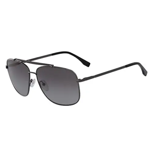 Produktbild: Lacoste Herren L188S 033 59 Sonnenbrille, Grau (Gunmetal)