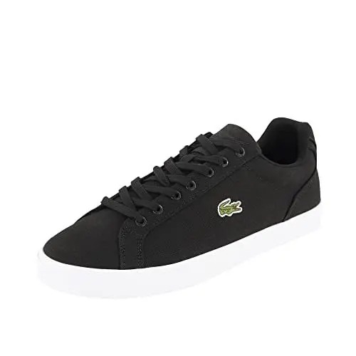 Produktbild: Lacoste Herren Low-Top Sneaker T-Clip 0120 2 SMA, Männer Halbschuhe,schnürschuhe,schnürer,Business,Freizeit,BLK/WHT (312),40 EU / 6.5 UK