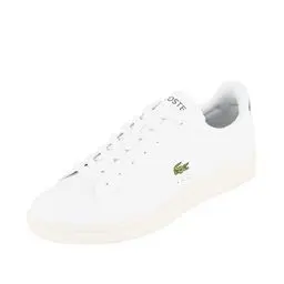 Produktbild: Lacoste Herren Low-Top Sneaker T-Clip 0120 2 SMA, Männer Halbschuhe,schnürschuhe,schnürer,Business,Freizeit,WHT/DK GRN (1R5),45 EU / 10.5 UK