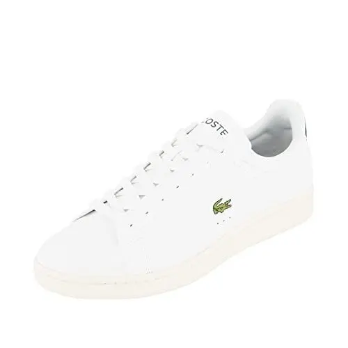 Produktbild: Lacoste Herren Low-Top Sneaker T-Clip 0120 2 SMA, Männer Halbschuhe,schnürschuhe,schnürer,Business,Freizeit,WHT/DK GRN (1R5),45 EU / 10.5 UK
