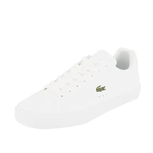 Produktbild: Lacoste Herren Low-Top Sneaker T-Clip 0120 2 SMA, Männer Halbschuhe,schnürschuhe,schnürer,Business,Freizeit,WHT/WHT (21G),37 EU / 4 UK