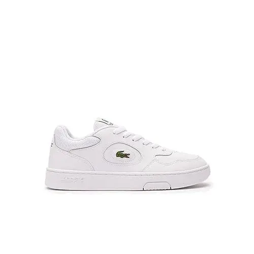Produktbild: Lacoste Herren Low-Top Sneaker T-Clip 0120 2 SMA, Männer Halbschuhe,schnürschuhe,schnürer,Business,Freizeit,WHT/WHT (21G),39 EU / 5.5 UK