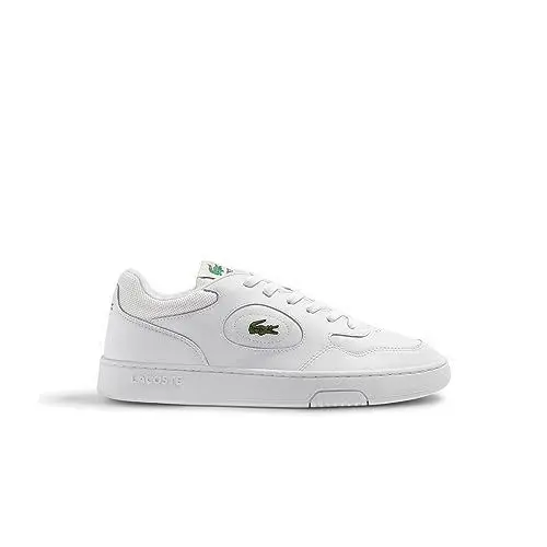 Produktbild: Lacoste Herren Low-Top Sneaker T-Clip 0120 2 SMA, Männer Halbschuhe,schnürschuhe,schnürer,Business,Freizeit,WHT/WHT (21G),45 EU / 10.5 UK