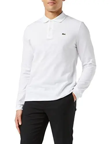 Produktbild: Lacoste Herren Poloshirt, Weiß (Blanc), 4XL (Herstellergröße: 9)