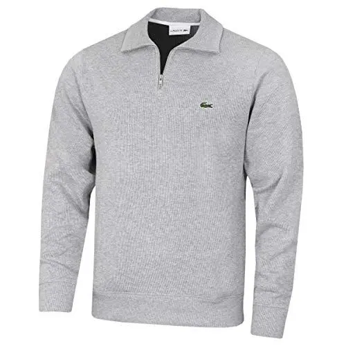 Produktbild: Lacoste Herren SH1927 Sweatshirt, Argent Chine/Noir, L