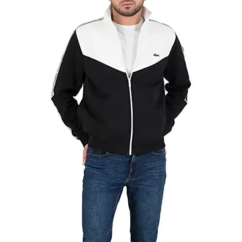 Produktbild: Lacoste Herren Sh5808 Sweatshirts, Schwarz/Weiß, M