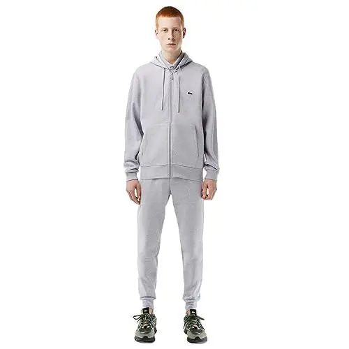 Produktbild: Lacoste Herren Trainingsanzug WH2528, Männer Sportanzug,Fitness,Sport und Freizeit,Regular Fit,Grau,4