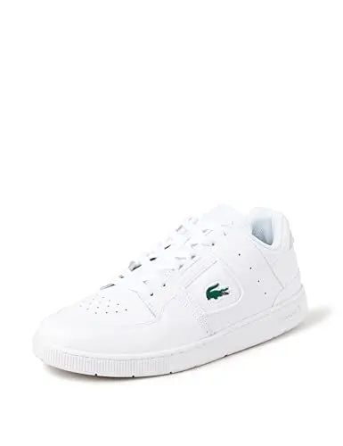 Produktbild: Lacoste Herren Low-Top Sneaker T-Clip 0120 2 SMA, Männer Halbschuhe,schnürschuhe,schnürer,Business,Freizeit,WHT/WHT (21G),42 EU / 8 UK