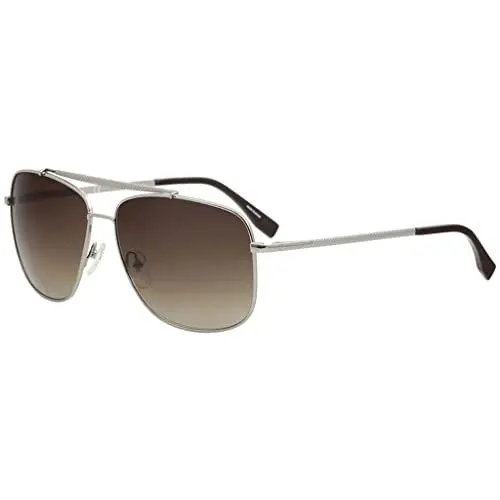 Produktbild: Lacoste L188S Lacoste Sonnenbrille L188S Aviator Sonnenbrille 59, Silber