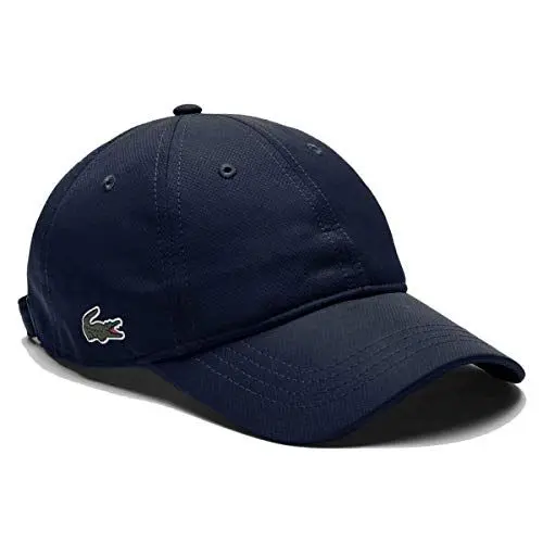 Produktbild: Lacoste Herren Cap RK2662, Männer Schirmmütze,Visor Cap,Oben offen,Tennis,Golf,Regular Fit,Blau,TU (Einheitsgröße)