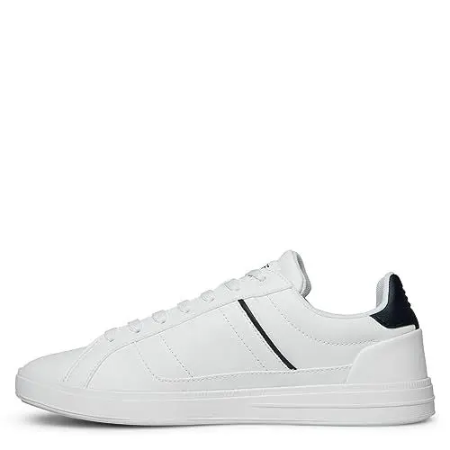Produktbild: Lacoste Herren Low-Top Sneaker Europa PRO 123 1 SMA, Männer Halbschuhe,Freizeitschuhe,Turnschuhe,Laufschuhe,Weiss/Marineblau (042),42 EU / 8 UK