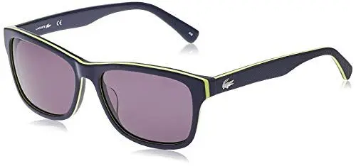 Produktbild: Lacoste Unisex-Erwachsene L683S 414 55 Sonnenbrille, Blau (Blue/Yellow/Bluee)