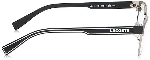 Produktbild: Lacoste Unisex L3112 Sunglasses, 002 Matte Black, 49