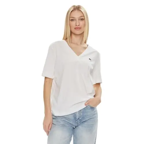 Produktbild: Lacoste-Damen T-SHIRT-TF7300-00, Weiß, 36