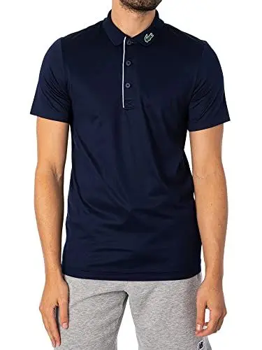 Produktbild: Lacoste-Herren Polo KURZARM-DH3982-00, Navy Blau/Weiß, M