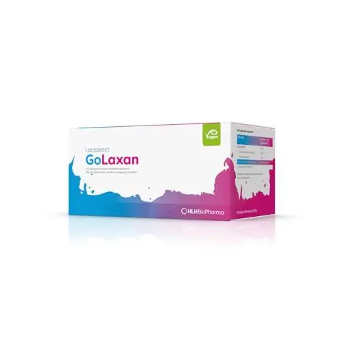 Produktbild: Lactobact® GoLaxan - 14Sticks - Bei anhaltender Verstopfung - Unterstützt weicheren Stuhl und fördert einen regelmäßigen Stuhlgang