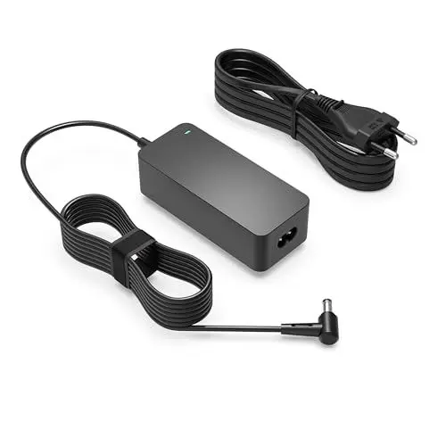 Produktbild: 65W Ladekabel Ladegerät Passend für Toshiba Satellite Pro R40 R50 R5O-B-12V R50-C-11M R50-C-135 R50-B-12W R40-C-14L R50-B-12P R50-B-12N L300 Laptop Netzteil Charger Adapter