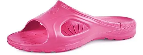 Produktbild: Ladeheid Damen leichte Eva Badelatschen Gartenschuhe Badepantolette Badeschuhe KL039D (Rosa, 39 EU)