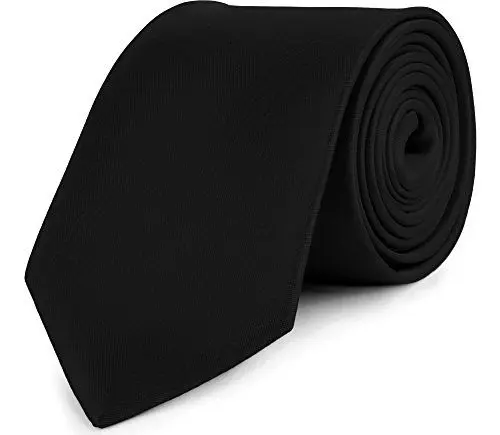 Produktbild: Ladeheid Herren Breite Krawatte KP-8 (150cm x 8cm, Schwarz)
