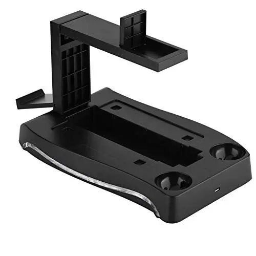 Produktbild: ciciglow Ladestation für PS4 VR, PS4 VR Controller Ladestation Dock Stand VR Headset Stand für Konsole von VR, VR Brille und 2 Stück PS4 Move Handles