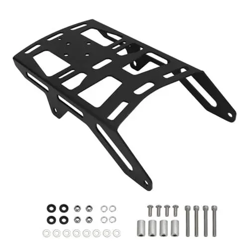 Produktbild: LAECVGHJT Motorrad-Gepäckträger hinten Für H&ON&DA CRF300L Rally CRF 300L 2021-2024 Motorrad-Heckgepäckträger Gepäckträger Heckträger Aluminium
