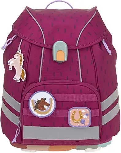 Produktbild: LÄSSIG 7-teiliges Schulranzen Set Kinder/School Set Flexy Unique Speckles berry