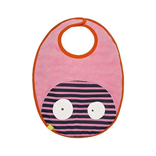 Produktbild: LÄSSIG Baby Kleinkind Lätzchen Medium wasserabweisend Klettveschluss/Medium Bib Little Monsters, Mad Mable