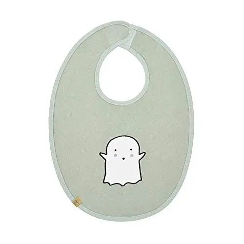 Produktbild: LÄSSIG Baby Kleinkind Lätzchen Medium wasserabweisend Klettveschluss/Medium Bib, Spookies