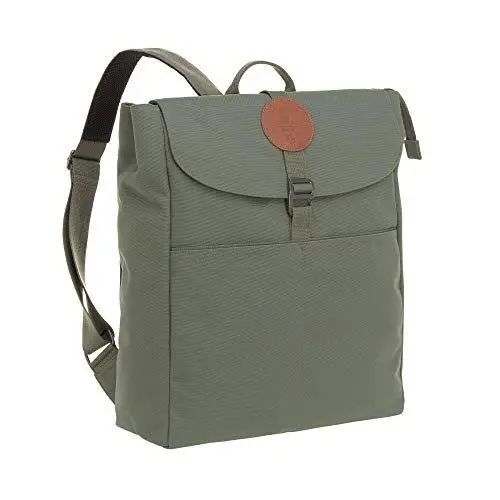 Produktbild: LÄSSIG Baby Wickelrucksack Wickeltasche Babytasche stylische Tasche inkl. Wickelzubehör/Backpack Adventure, Olive